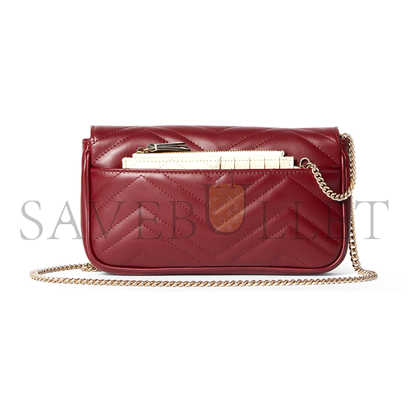 GUCCI GG MARMONT SMALL SHOULDER BAG 751526 (21*12*5cm)